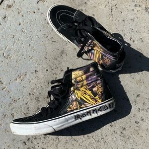 Rare Iron Maiden Sk8-hi